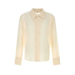 Sefr Men Cream Cotton Ignacio Shirt